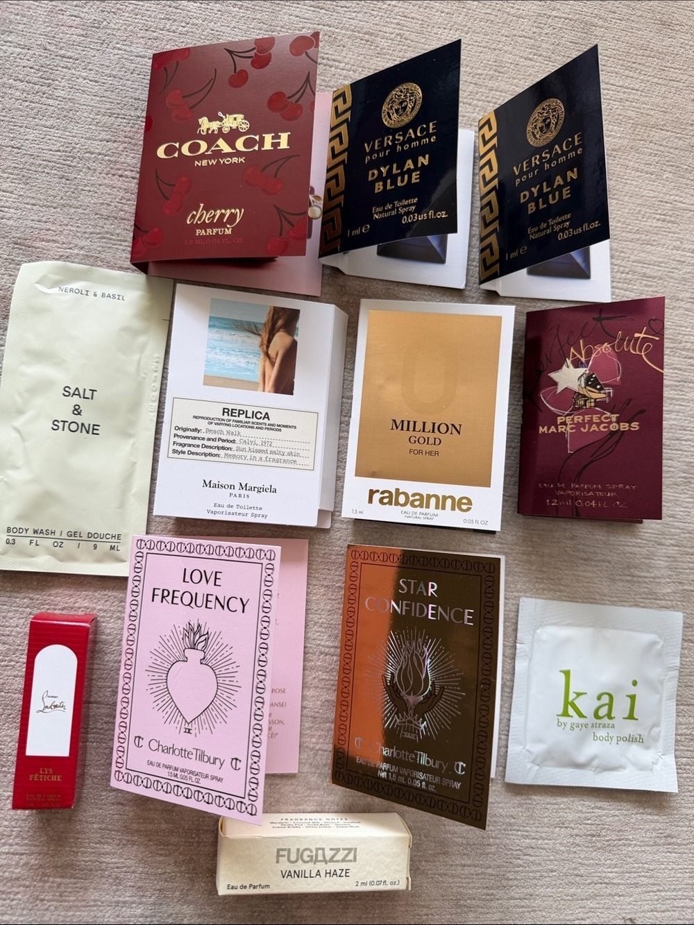 Charlotte Tilbury Coach Christian Louboutin & more Perfume Samples